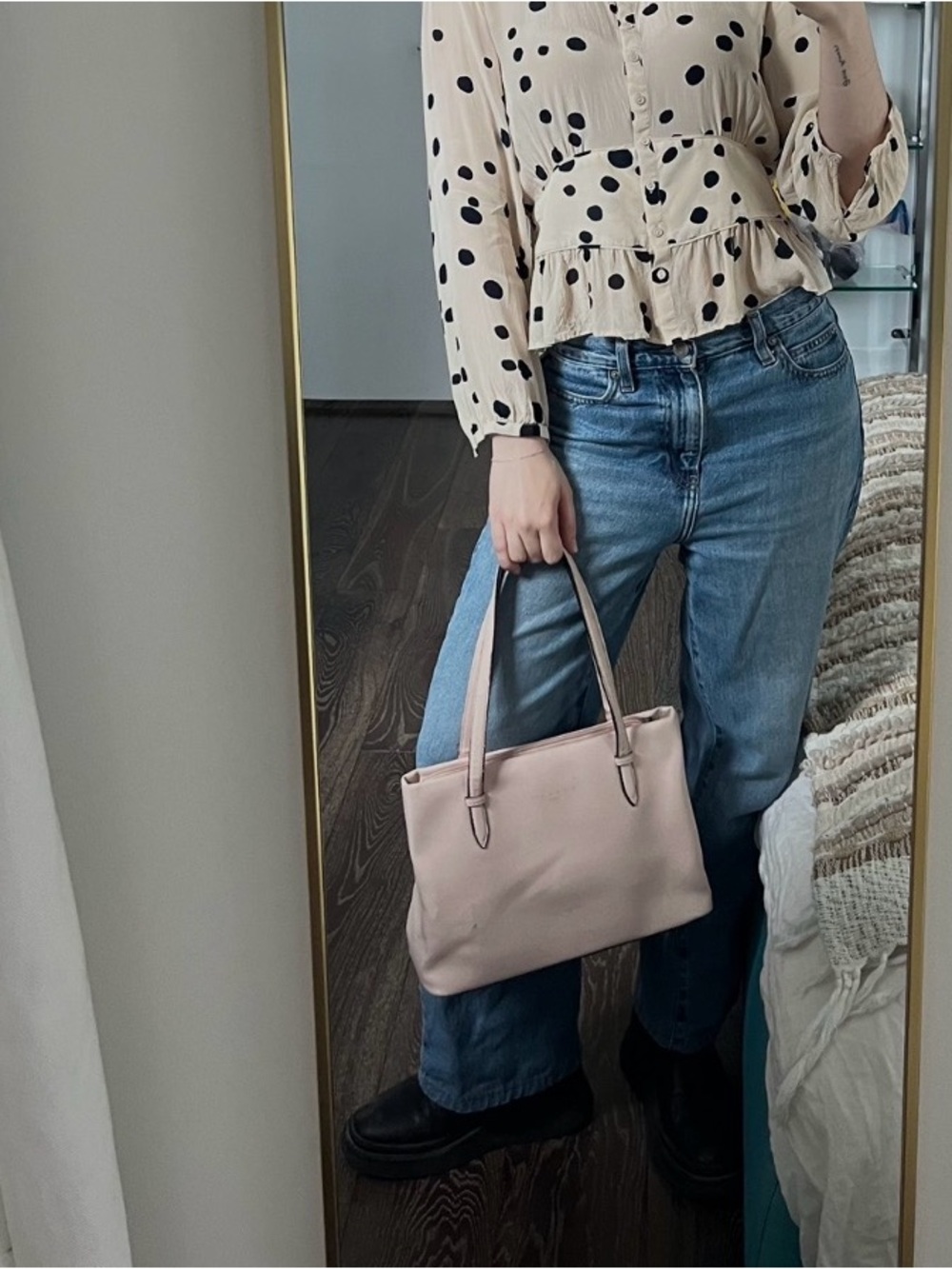 Women's Blush Pink Purse